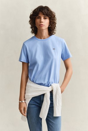 GANT Damen T-Shirt (XS) Blau