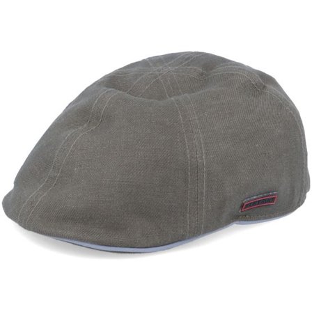 Stetson - Grön flatcap Keps - Texas Outdoor Olive Flat Cap @ Hatstore