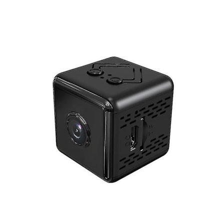 Mini Dold Kamera HD Wifi Trådlös med Mörkerseende / Rörelsedetektering Svart YEMAESRE