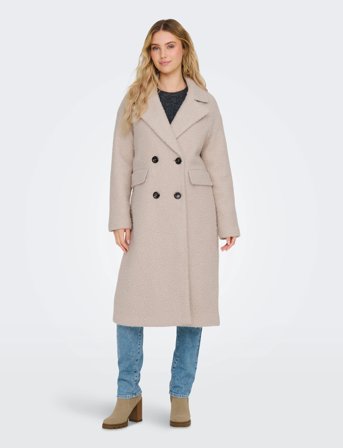 ONLY Onlvaleria Piper Coat Otw Cc - Grey - M