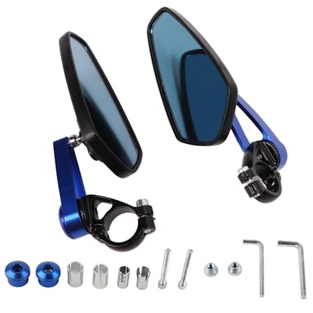 Suzuki GSF1250 GSF600 B King Street Bike Ohjaustangon päähän asennettu moottoripyörän taustapeilit, pari, vaihto