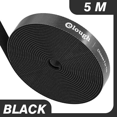 Elough pahvihihnallinen kaapeliorganisaattori USB-kaapelikäämityshantering nylonilmaiset klipsit hiiren korvatulpat johdon kaapeli suojus