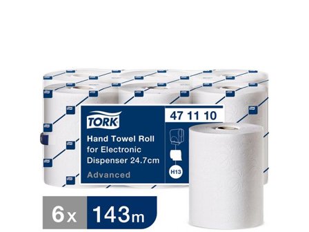 Tork Torkrulle Advanced H13 2-lagers vit 6/fp - Lyreco - Städ och hygien - Toalettpapper och torkpapper - Torkrullar