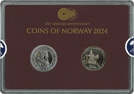 Norge klassisk møntsæt 2024