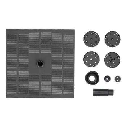 Högkvalitativ Solcellsdriven Fontän Flytande Landskapsarkitektur Solcellsdriven Utomhus Vattenspel Trädgårdsfontän