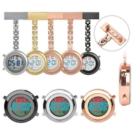 Digital Sjuksköterskeklocka m Belysning Alarm mm . Vårdklocka