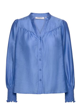 Mschkaliko Romina Shirt Blue MSCH Copenhagen