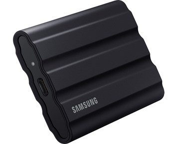 Samsung-T7 Shield 2TB Black-Ekstern SSD med 2 TB og IP65-klassifisering-Data storage-Ekstern SSD