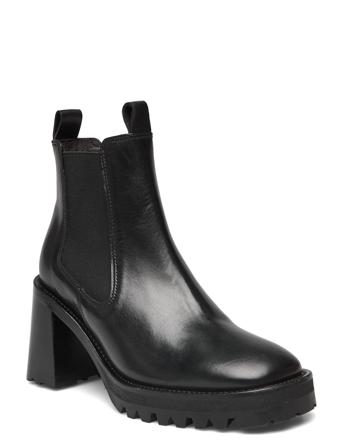 Booties Shoes Boots Ankle Boots Ankle Boot - Heel Svart Billi Bi*Betinget Tilbud
