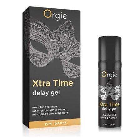 XTRA TIME DELAY GEL 15 ml - Vuxen.se - Öka uthållighet med performance spray & delay gel