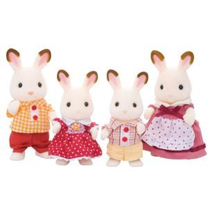 Sylvanian Families Chocolate Rabbit Family One Size - Dolls and doll houses - One size - Multi - Dolls' accessories