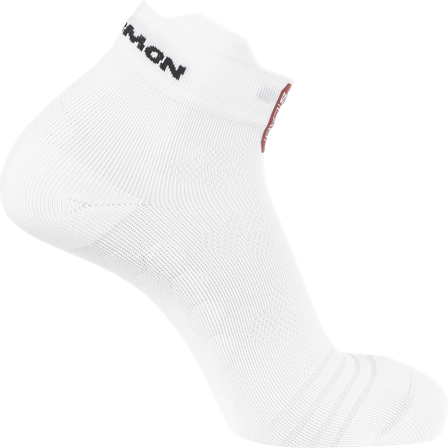 Salomon - Sokken Sokken S/lab Glide Ankle - Vanilla ICE SA / Pompeian RED