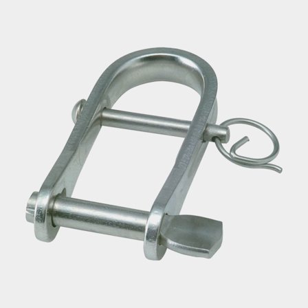 Avaimellinen sakkeli Blue Wave, Ø5 mm, 23 mm, ruostumaton teräs, tapilla