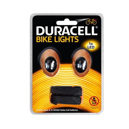 Bike Light Front & Back - Duracell