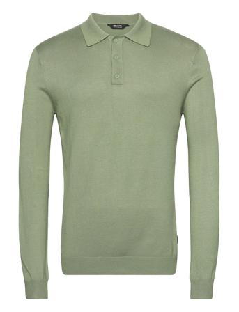 Onswyler Life Ls Polo Knit Green ONLY & SONS