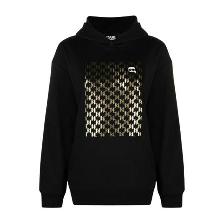 Karl Lagerfeld Hoodies , Zwart , Dames , Maat: M