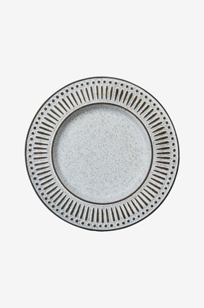 Affari of Sweden - Tallerken Antonia 6-pak - Grå - Tallerkener - Fra Homeroom