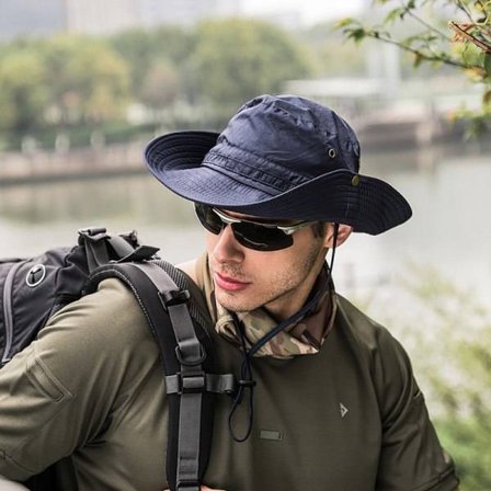 Aurinkohattu Miehet Naiset UV-suoja Taitettava Safarihattu