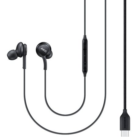 Samsung EO-IC100BBE USB-C Stereo Hi-Fi langalliset kuulokkeet (OOB Bulk - korvaava pakkaus) - Musta