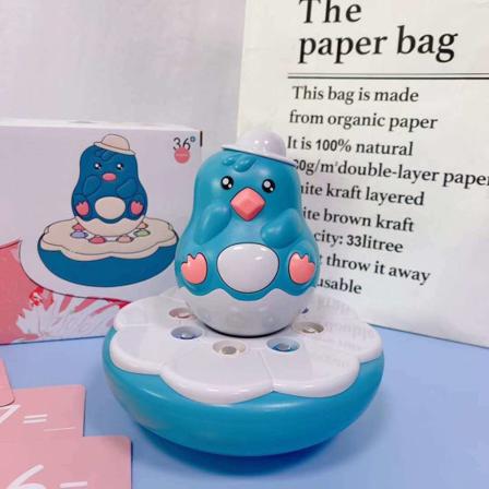 Turpox Leksakskycklingar Äter Insektsmagnetiska Barnpussel Blå