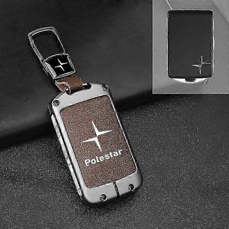 2025 Polestar 2 Nøkkeldeksel for Enkel og Dobbel Motor, Standard Langdistanseskall med Enkel Spenne for Polestar 1.