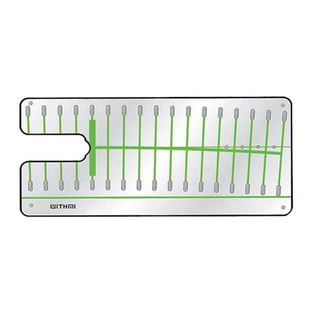 Golf Putting Alignment Spejl Øvelse Træningshjælp Undervisningsudstyr Spejle Pose Korrektor Til O