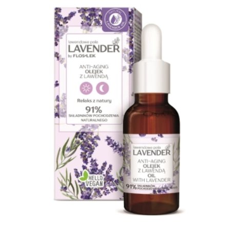 Flos Lek/ Lavendel Anti-Åldrande/ Lavendelolja/ 30 ml