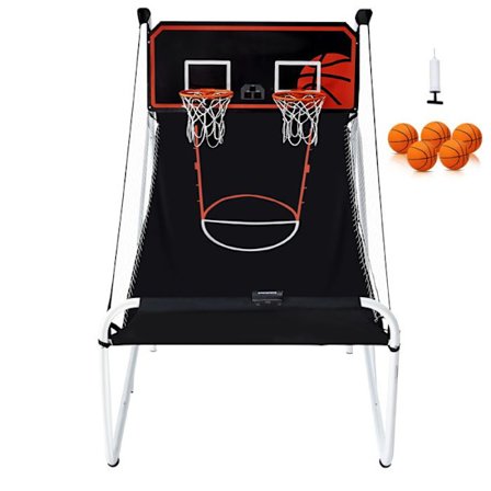 Basketball Arcade Game - DUOKU - Fällbar - 2 Spelare - 5 Bollar - 8 Läge