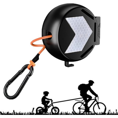 Draglina för cykel, 2M infällbar draglina, dragkraftssystem för vuxna och barn, draglina för cykel, för barncyklar, elcykel, mountainbike, Loa