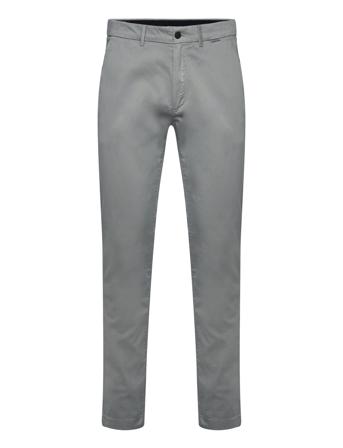 Sateen-Stretch Slim Chino Chinos Bukser Grå Calvin Klein