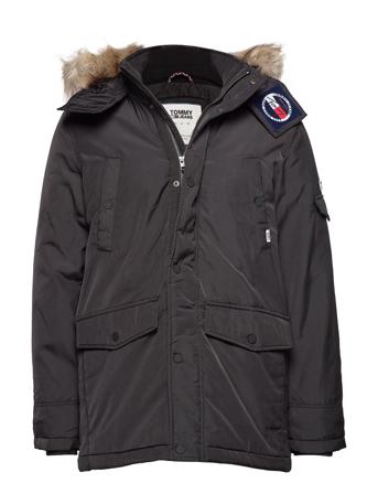 Tjm Tech Parka Black Tommy Jeans