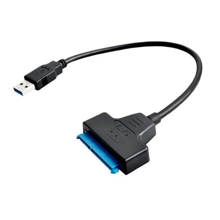 USB 3.0 - SATA 3 -sovitin - Sopii HDD / SSD -kiintolevyille