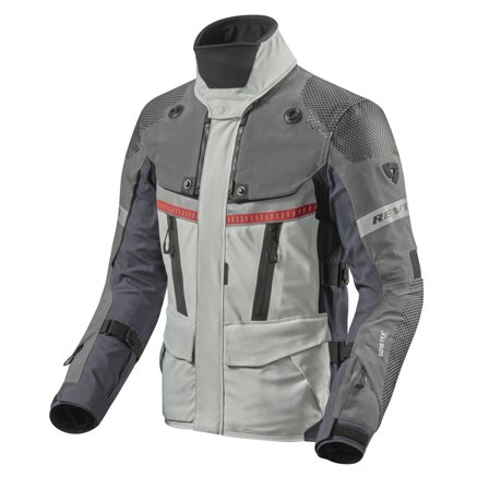 Veste Moto Rev'It! Dominator 3 GTX Argent/Bleu M