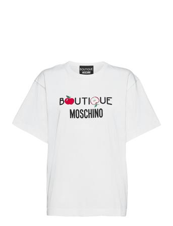 Apples T-Shirt White Boutique Moschino