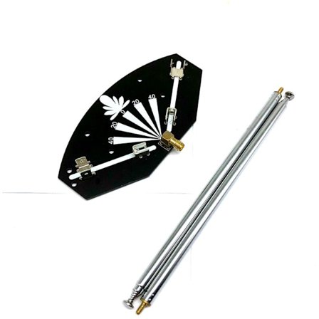 FM-antenne Horn Rod-antenne Syv sektioner Satellitantenne Skybillede Høj forstærkning Fjernbetjening Antenne 75-360MHz