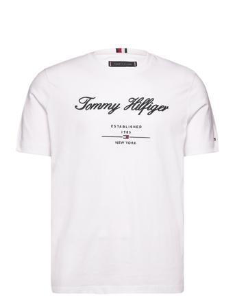 Script Logo Tee White Tommy Hilfiger