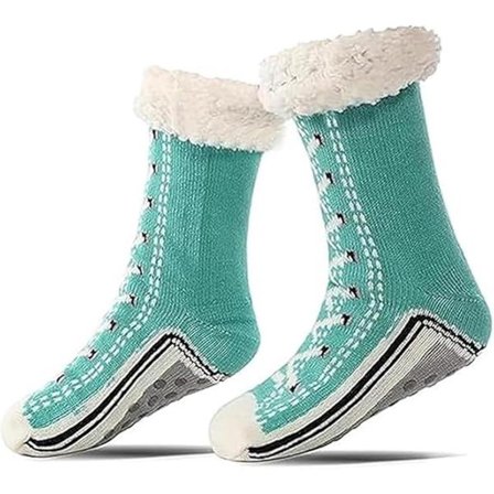 ING erittäin paksut kashmirtohvelit ja sukat, liukumattomat, pehmeät ja lämpimät sisätossut, ihanteelliset talveen, ylellinen joululahja 