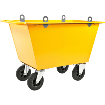 AVFALLSVOGN 400L H:87CM GUL