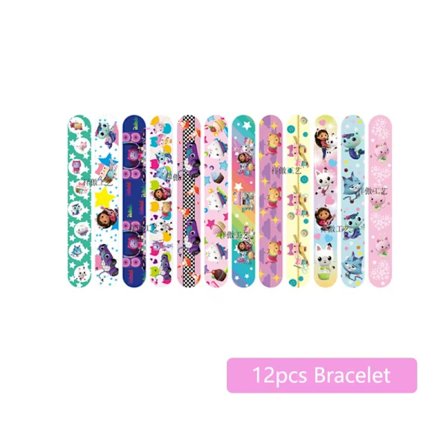 Gabby Dukkehus Fødselsdagsfest dekorationer Bordservice Stickers Popcorn Box Service Pink Balloner Fest favoriserer børns fødselsdag