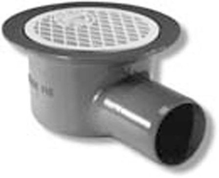 Purus 7152402 Lattiakaivo 150 x 75 mm, poistoaukko sivulla, Sisätilaviemäri