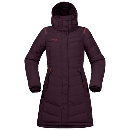 Bergans Down Lady Parka Women down-lined parkas Purple S