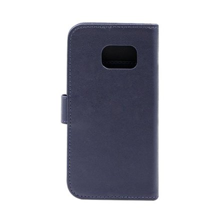Samsung S7 Edge Plånboksfodral Läder med Stativ - Blå