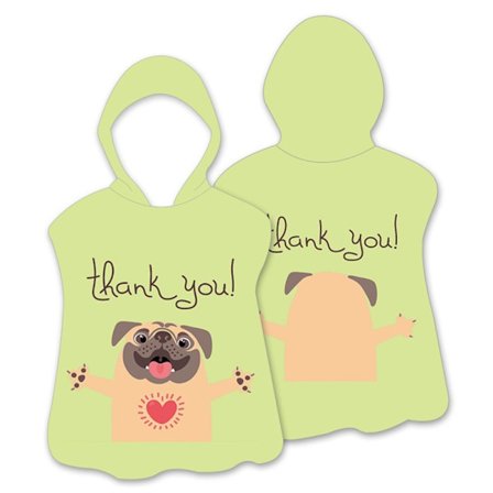 Huva Cape Badhandduk Badrock Poncho, 60x60cm - Dog