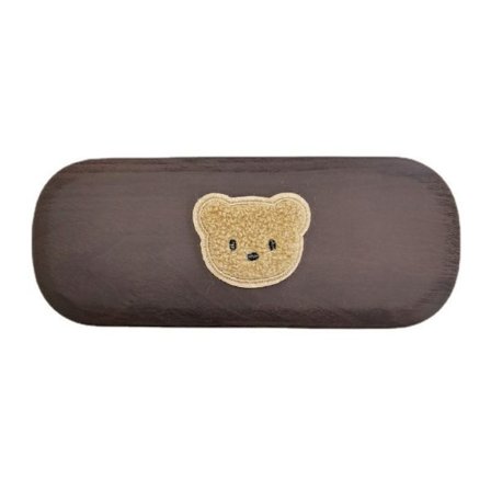 Case Silmälasikotelo DARK BROWN - korkea laatu