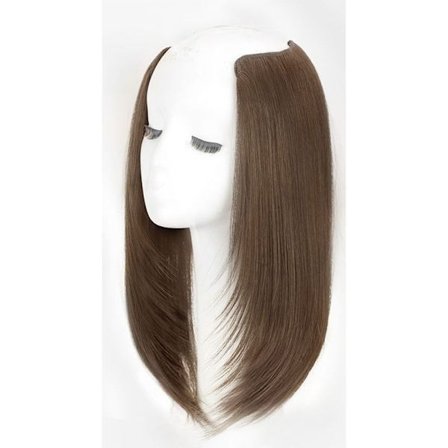 Naturlig peruk Hårbitar LJUSBRUN light brown