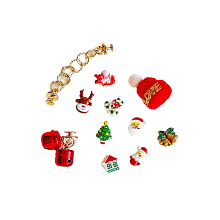 #Juleutgave av Crocs-tilbehør, 11 stk#