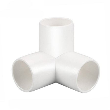 10 kpl 3-tie PVC-liittimet 1'' putkiliittimen kulmakulma