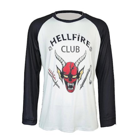 Stranger Things 4 Hellfire Club T-shirt - Perfekt Style2{f2}