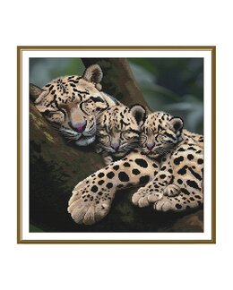 Broderikit Tavla Mammas Siesta - Nova Sloboda