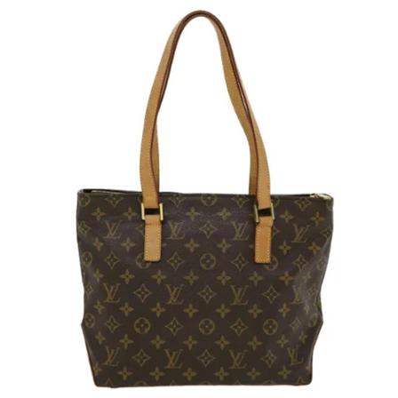 Louis Vuitton Vintage, Pre-owned Cabas Piano Monogram Tote Bag Bruin, Dames, Maat:ONE Size